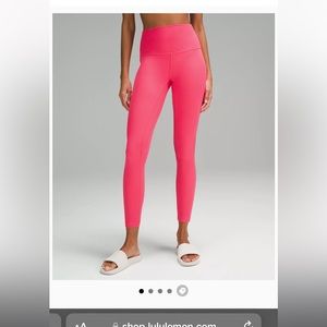 Lululemon “lip gloss” align legging